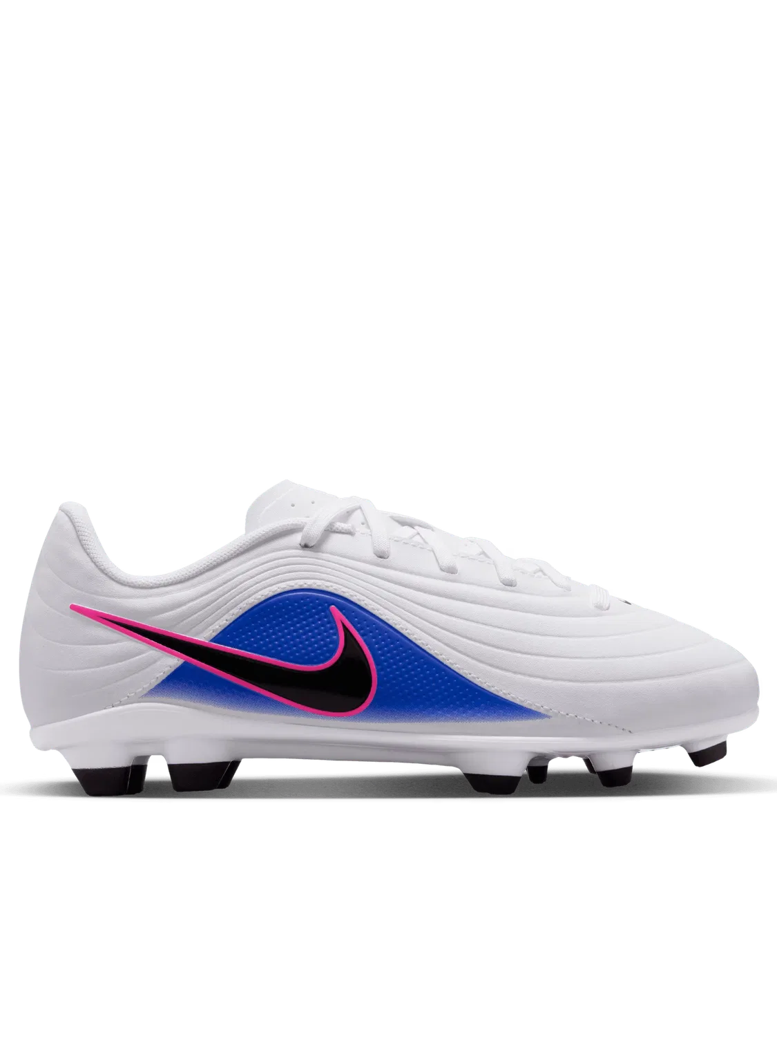 Детские футбольные бутсы с замком Nike JR TIEMPO MAESTRO CLUB FG/MG, белый