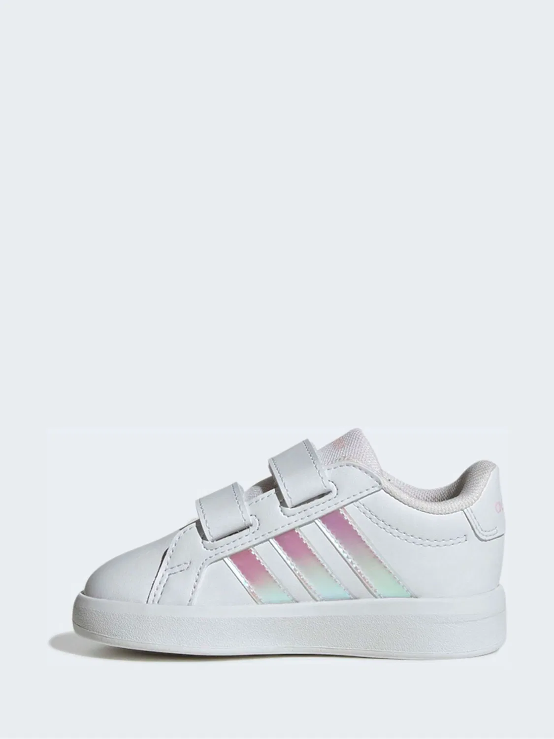 Кроссовки детские Grand Court 3.0 adidas, белый — фото 2