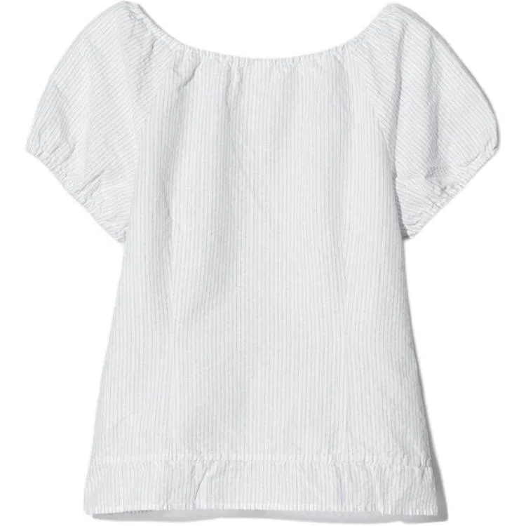 Рубашка женская классическая UNIQLO, Ivory — фото 3