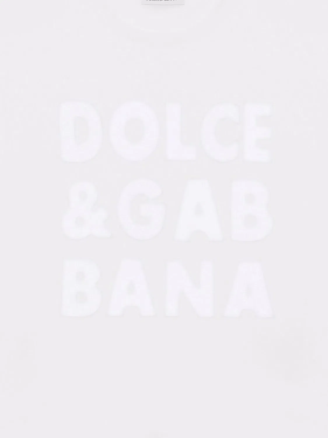 Футболка с открытым рисунком DG-logo Dolce & Gabbana, белый — фото 3