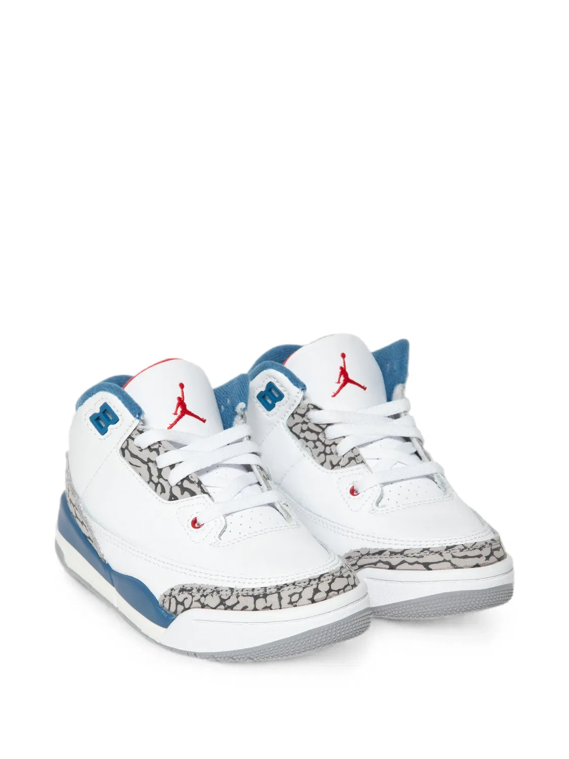Кеды Jordan 3 Retro с принтом Jordan Kids, белый