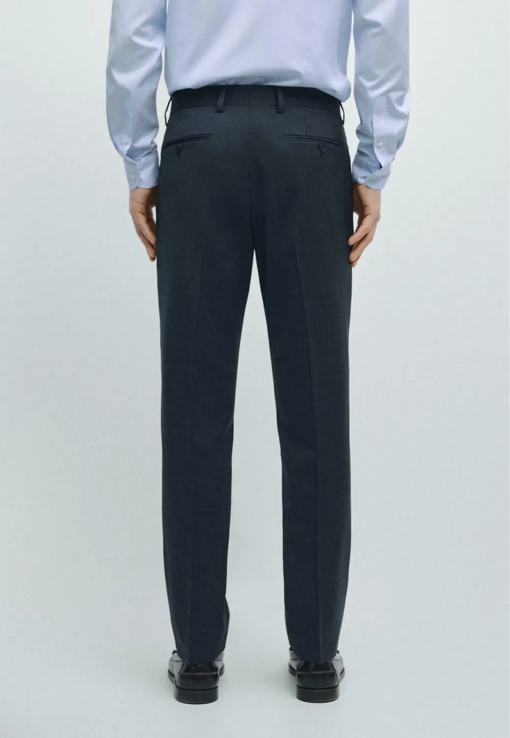 Брюки от костюма Massimo Dutti, Blue — фото 3