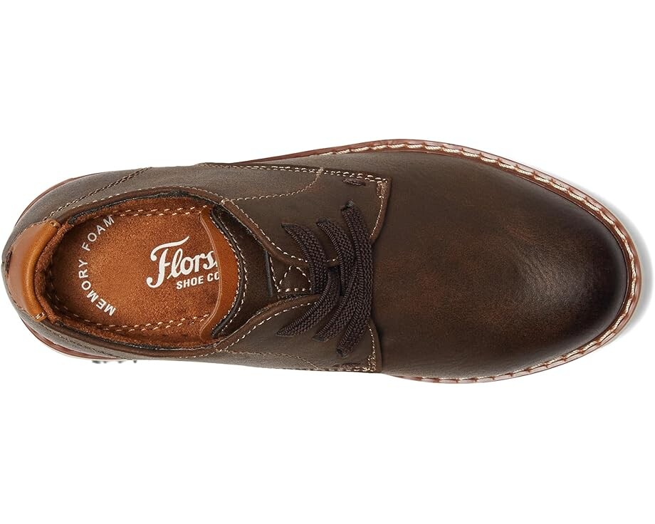 Оксфорды Florsheim Kids Vibe Plain Toe Oxford Jr., цвет Brown Crazy Horse — фото 2