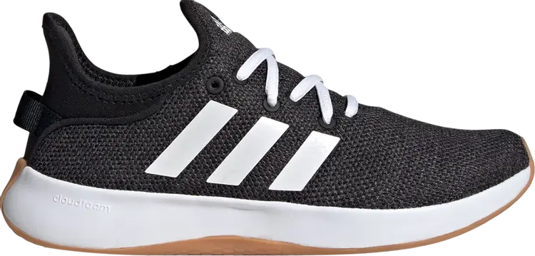 

Кроссовки Wmns Cloudfoam Pure 'Black White Gum', черный