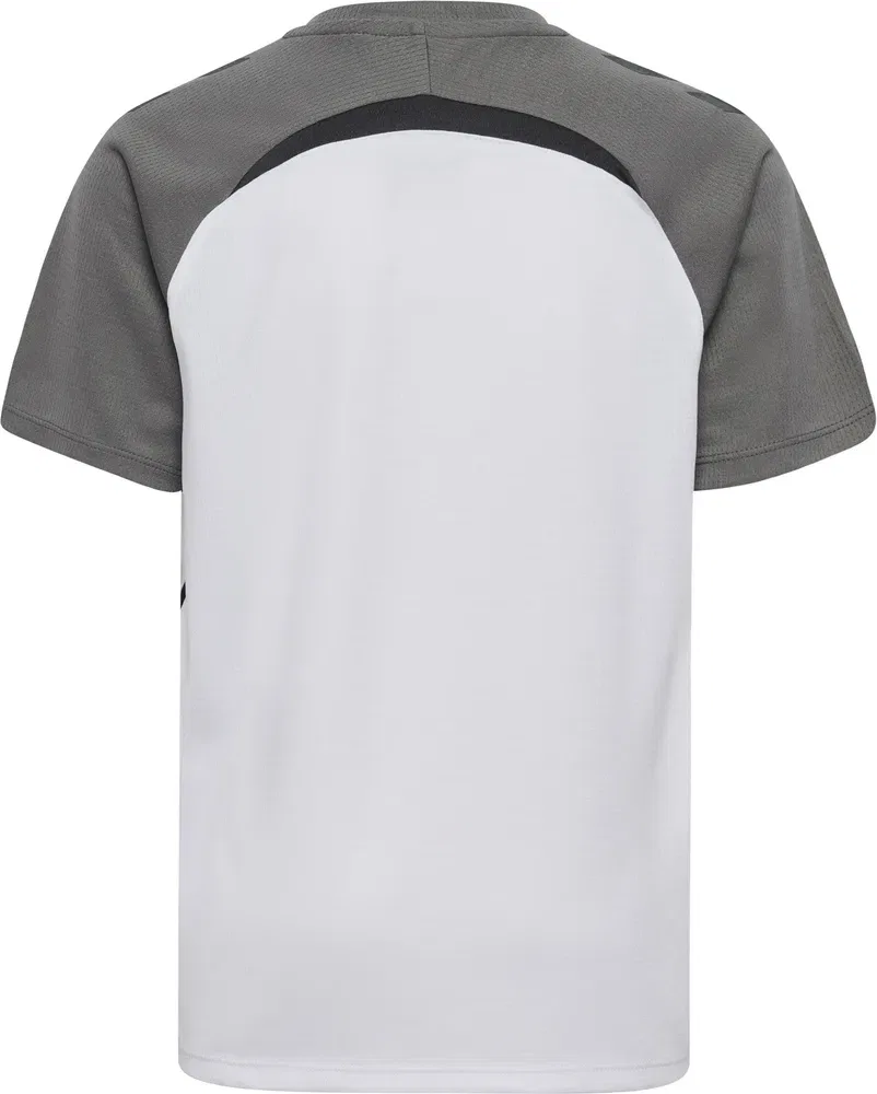Футболка детская спортивная Lead 2.0 Jersey S/S Hummel, белый