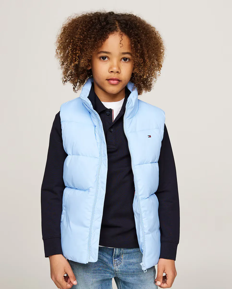 

Пуховик для девочки Tommy Hilfiger, синий