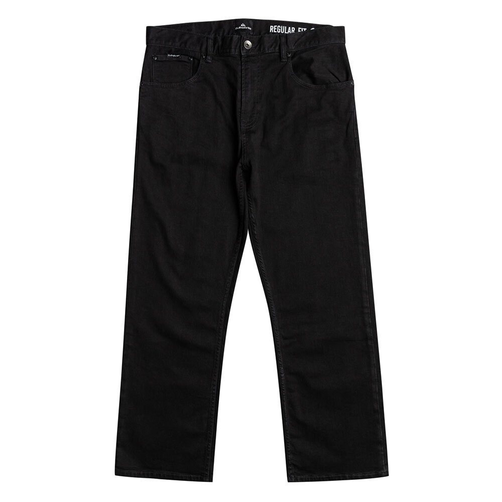 

Джинсы Quiksilver Aqua Cult Ankle Washed Black, черный