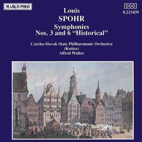 

CD диск Spohr / Walter / Cssr State Philharmonic: Symphonies 3 & 6