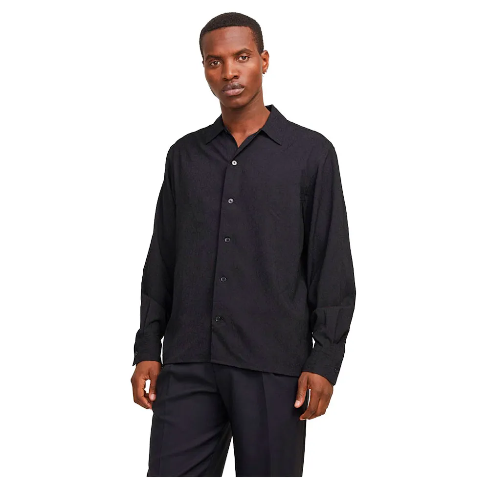 

Рубашка Jack & Jones Trend Jacquard, черный