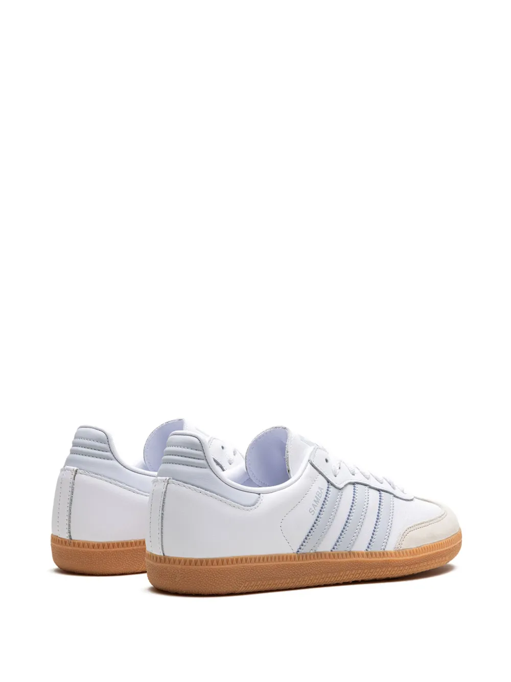 Кроссовки Samba OG Halo Blue adidas, белый — фото 3