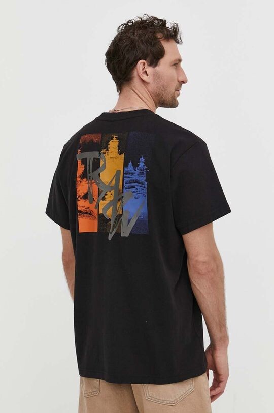 

Хлопковая футболка G-Star Raw, черный