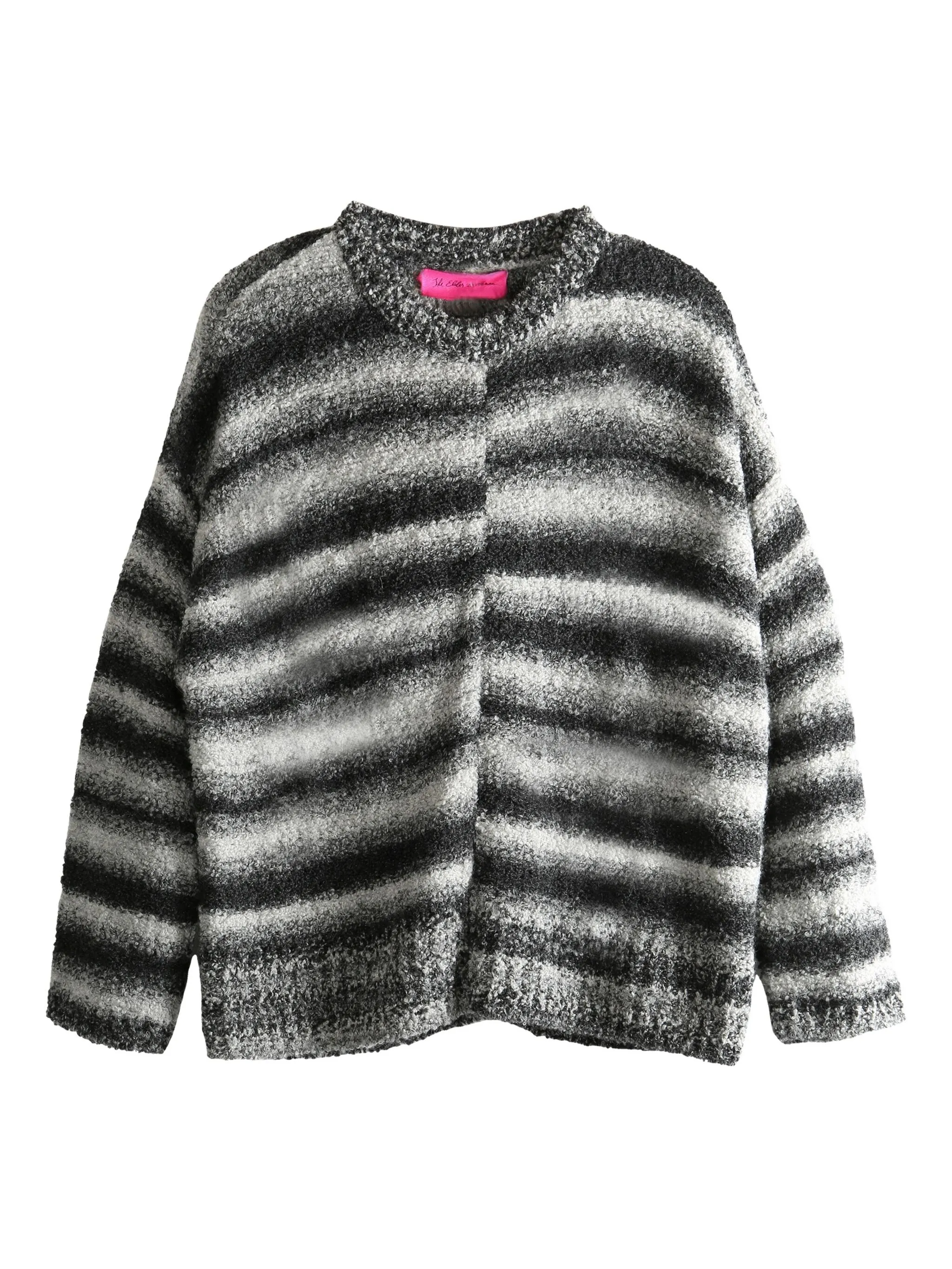 

Джемпер Rover в полоску The Elder Statesman, черный