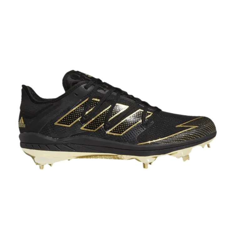 

Бутсы adidas Adizero Afterburner 7 'Black Gold Metallic', черный