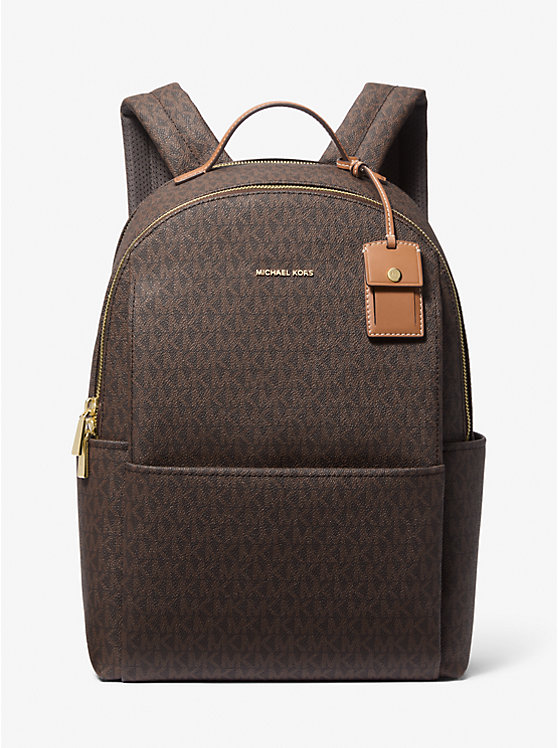 

Большой рюкзак с фирменным логотипом Sable Michael Kors, мультиколор