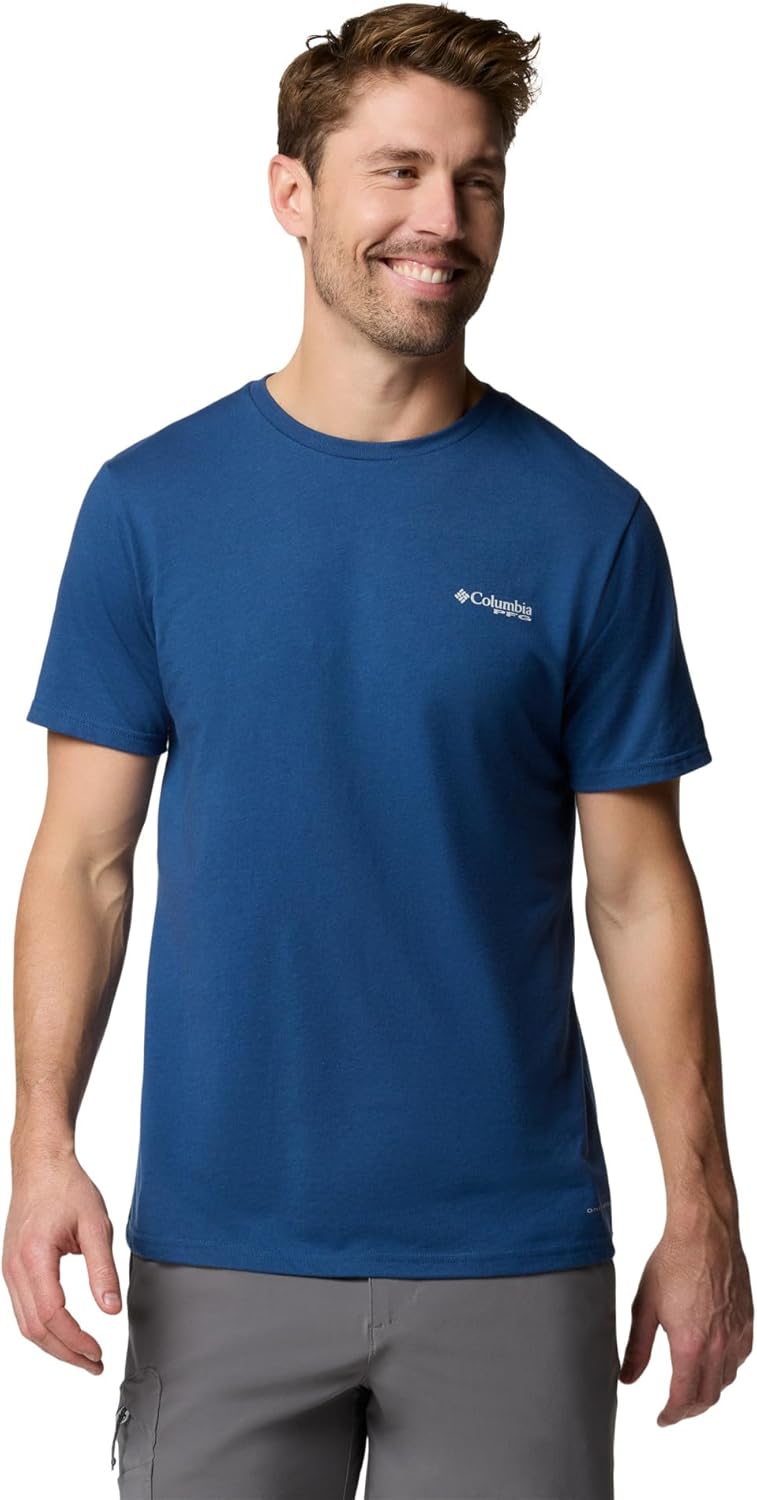 

Мужская футболка Columbia PFG Fish Flag II с коротким рукавом, Carbon/Vivid Blue Bass + Lures, Синий, Мужская футболка Columbia PFG Fish Flag II с коротким рукавом, Carbon/Vivid Blue Bass + Lures