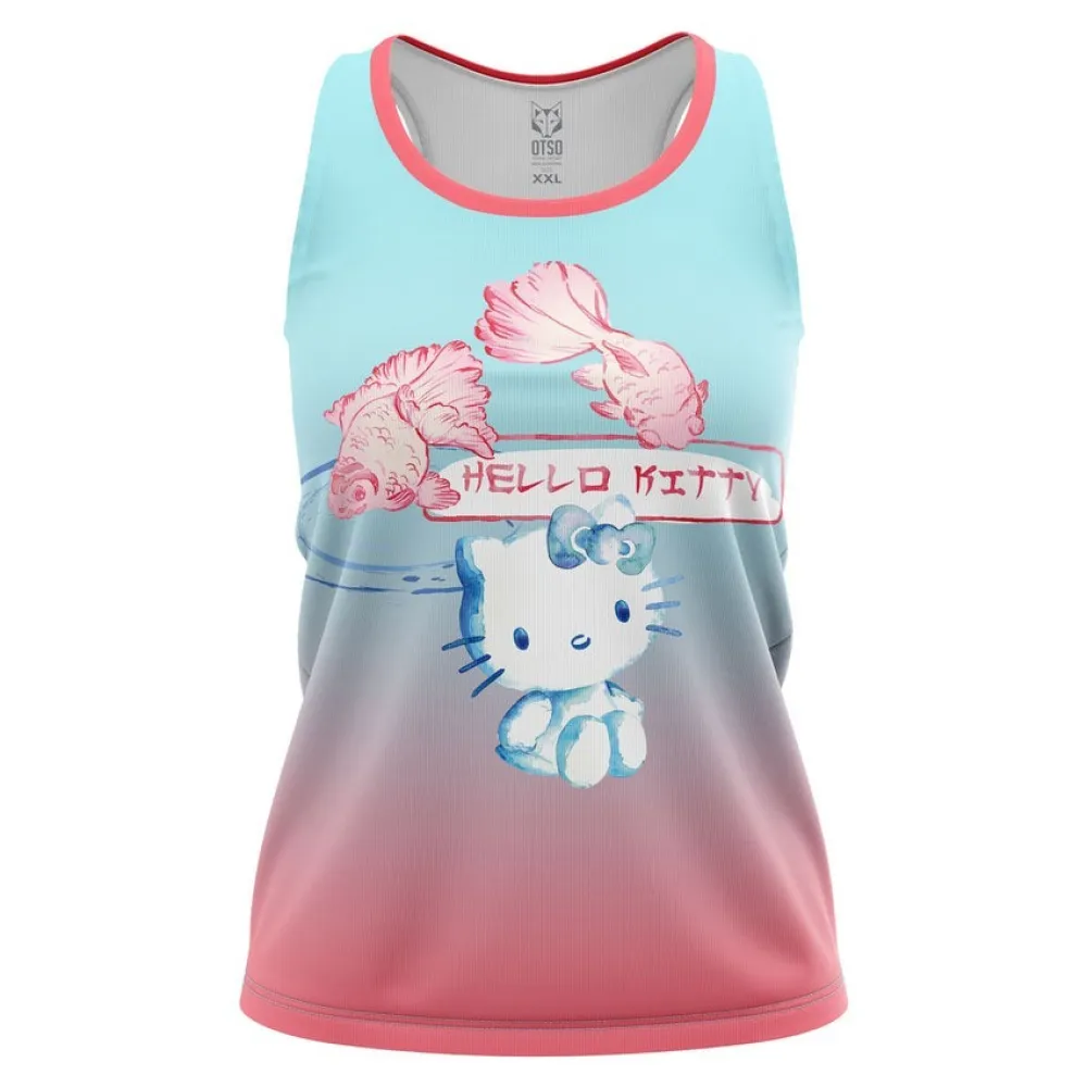 

Футболка без рукавов Otso Hello Kitty Wave, синий