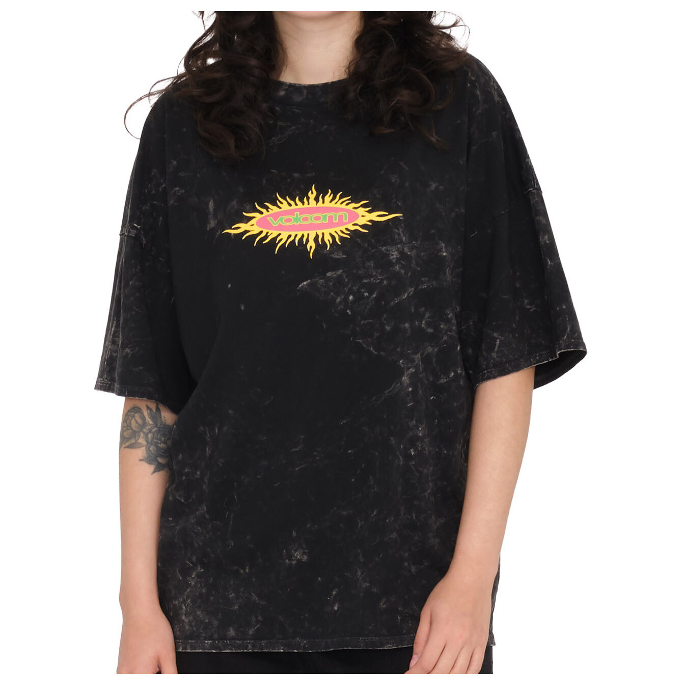 

Футболка Volcom Women's Voltrip Tee, черный