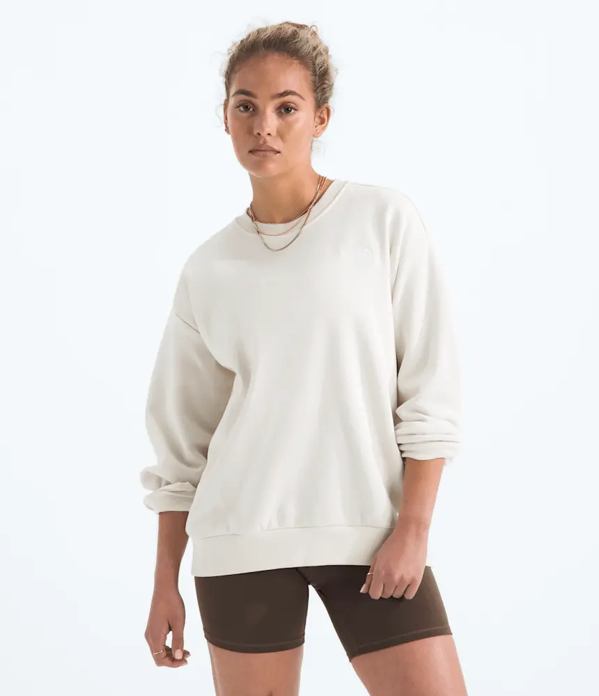 

Женская блузка Evolution Simple Dome Oversize Crew The North Face, White Dune