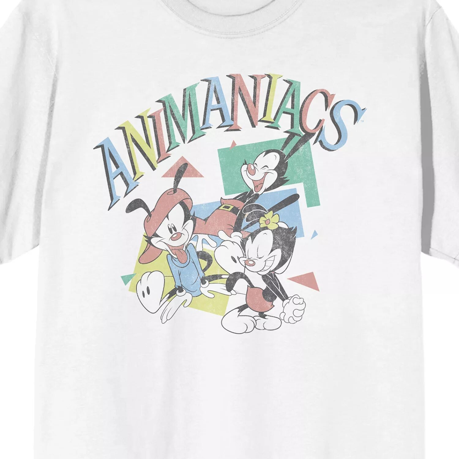 

Мужская футболка Animaniacs с логотипом и персонажами Licensed Character