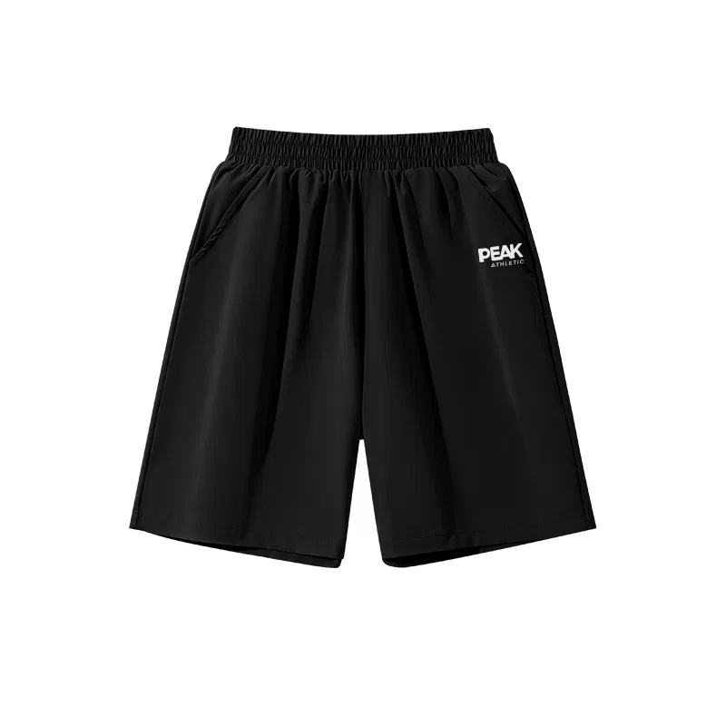 Шорты детские PEAK Black/PK Textured White Text K