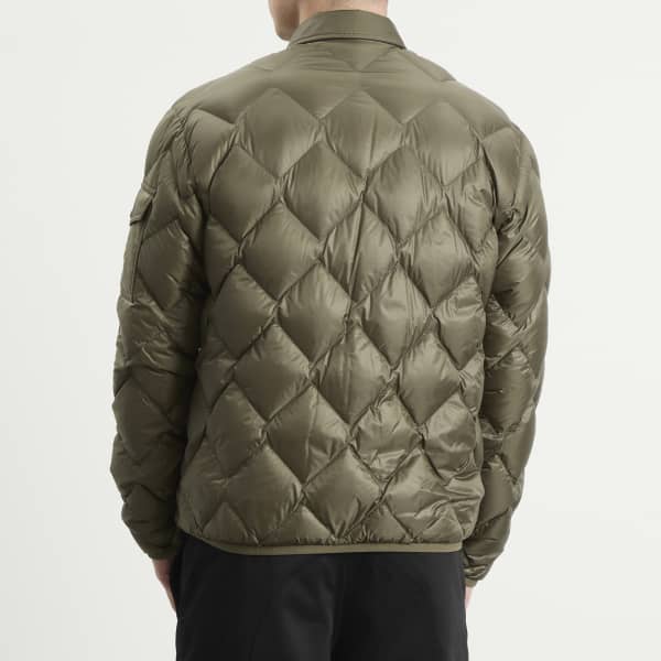 Рубашка-Куртка Moulleau из переработанной ткани рипстоп Moncler, зеленый — фото 3