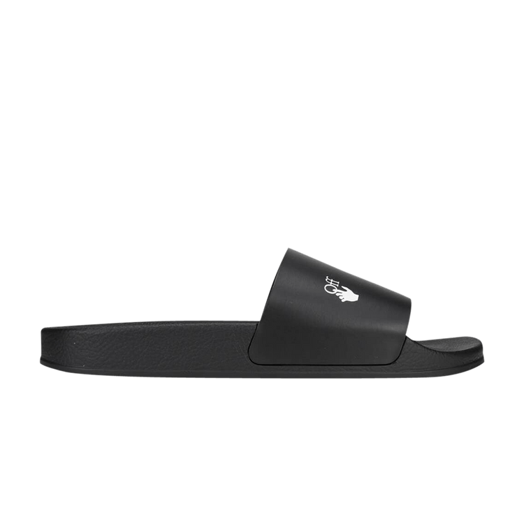 

Шлепанцы Off-White Logo Sliders 'Black', черный