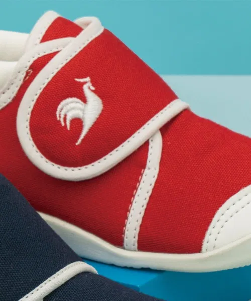 Детские кроссовки Le Coq Sportif LCS ARLES красные — фото 3
