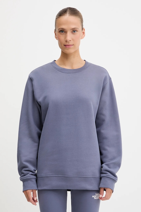 

Хлопковая толстовка Dome Relaxed The North Face, фиолетовый