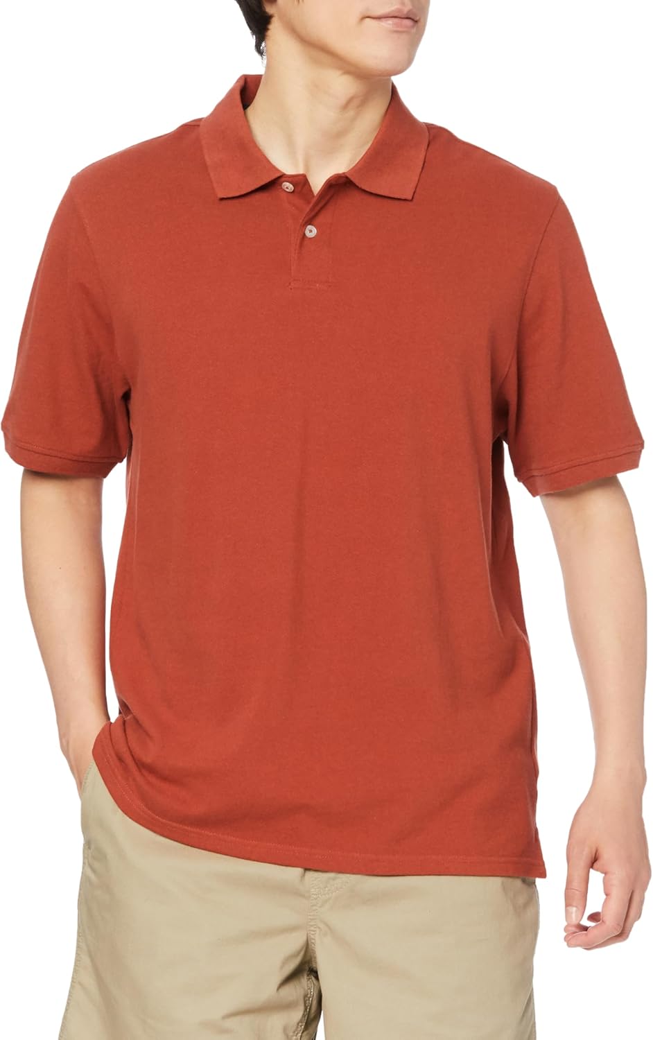 

Мужская хлопковая поло-рубашка пике Amazon Essentials, стандартного кроя