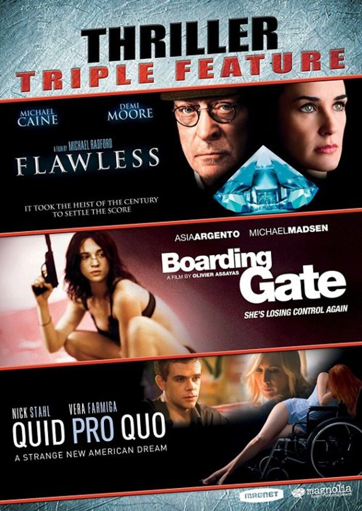 

Диск Blu-ray Flawless/Quid Pro Quo/Boarding