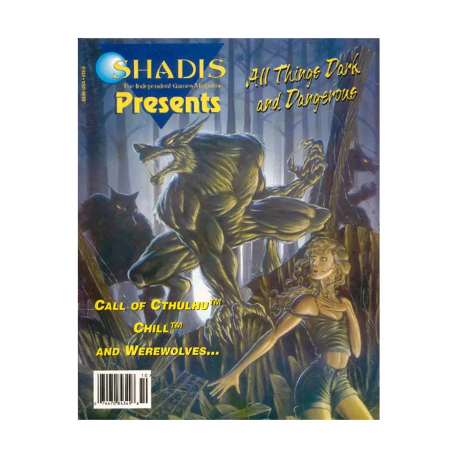 

Журнал #19.5 "Call of Cthulhu, Chill, Werewolves, Dark Conspiracy", Shadis Magazine