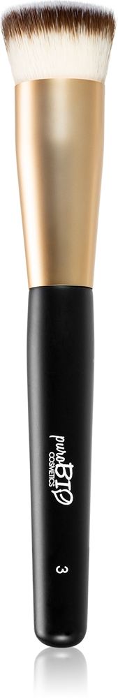 

Кисть для тональной основы кабуки № 03 Purobio Cosmetics, 1 шт