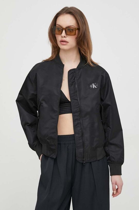 

Куртка-бомбер Calvin Klein Jeans, черный