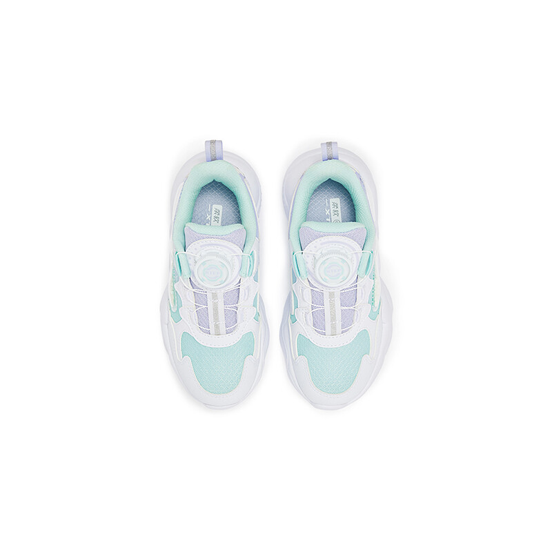 Кроссовки XTEP Kids Lifestyle Shoes PS Low-top White/Virtual Blue/Prism Purple, белый/синий/фиолетовый — фото 3