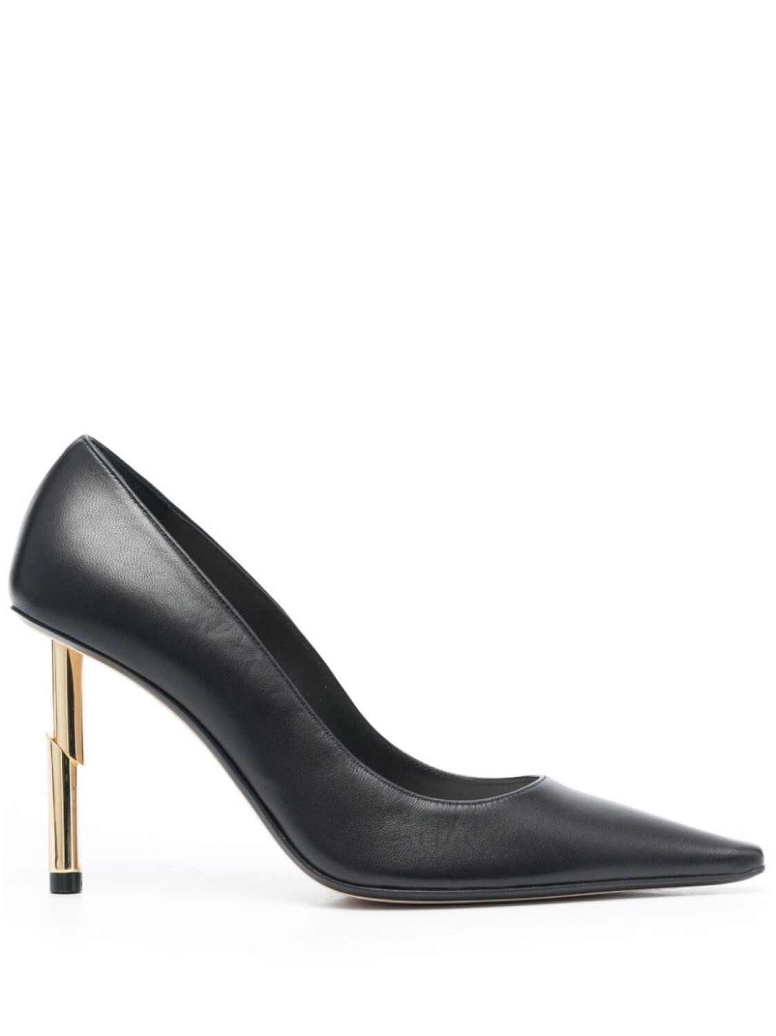 Lanvin туфли с эффектом металлик, черный