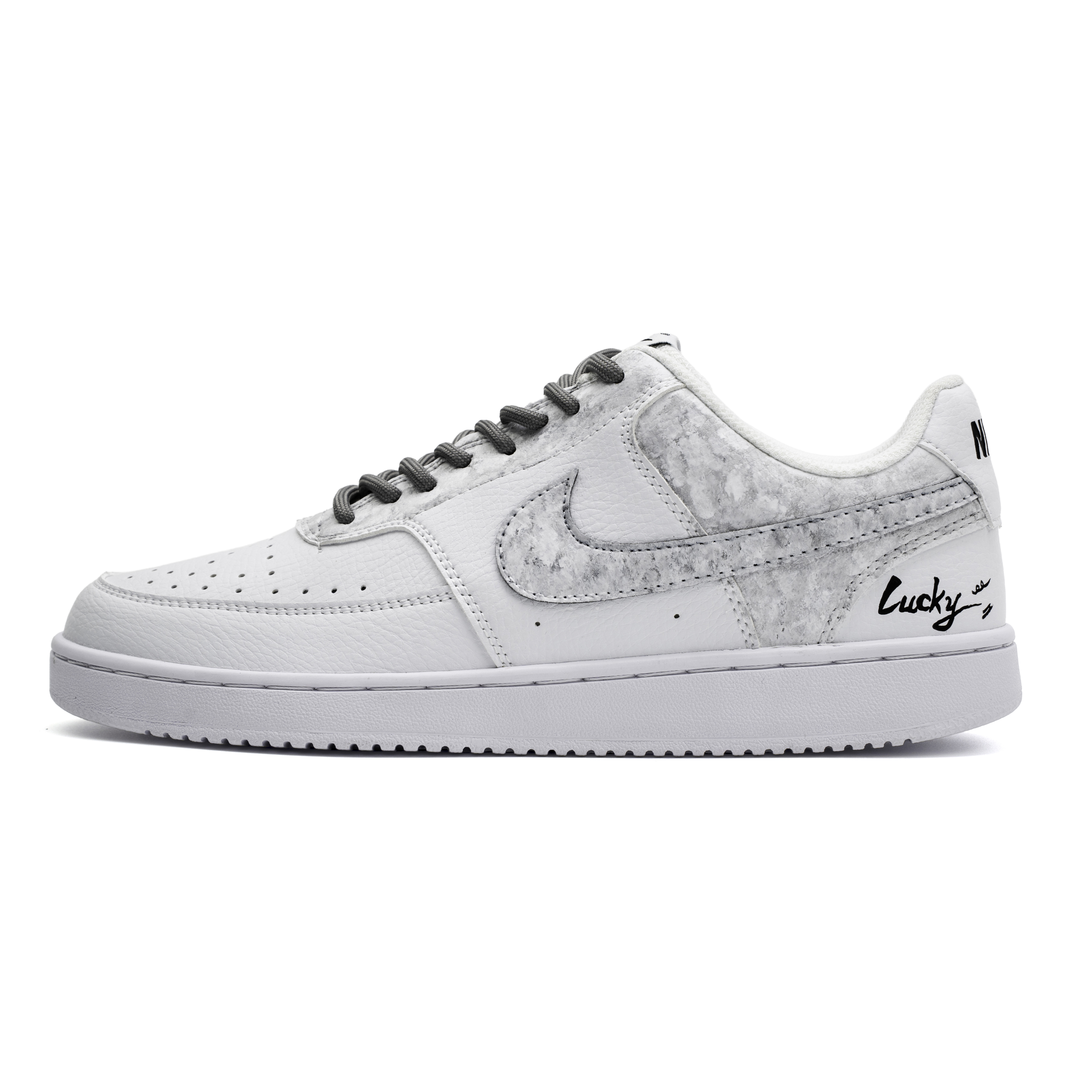 

Кроссовки для скейтбординга Court Vision Daytime Shimmer с амортизацией, устойчивые к истиранию, дышащие, противоскользящие, низкие Nike, серый