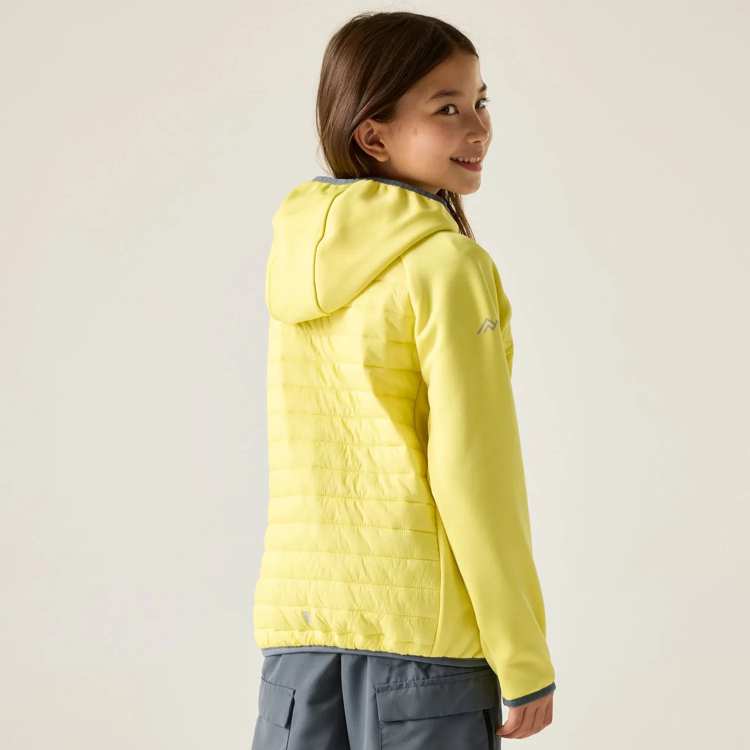 Детская куртка Hybrid Quilted Regatta, лимонный — фото 2
