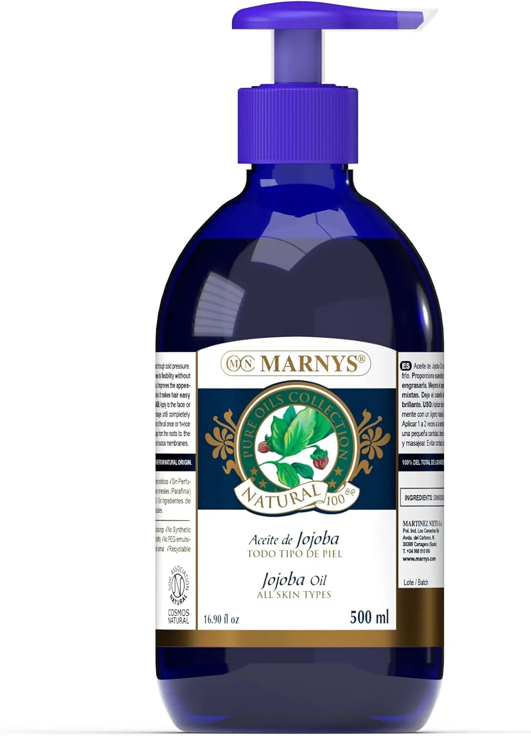 Масло для тела Marny's, 500 мл