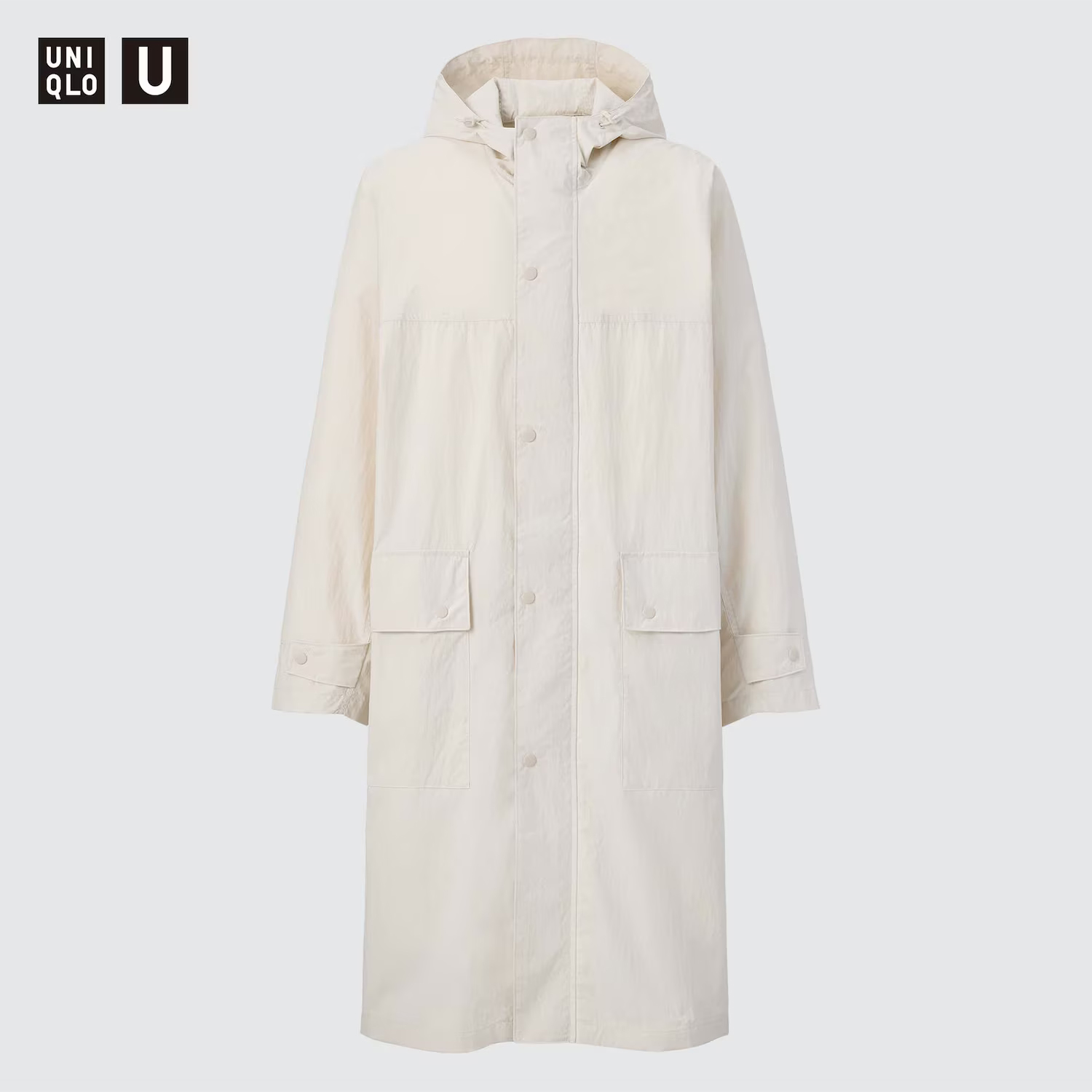 

Пальто-тренч унисекс Uniqlo, 30 кремовый