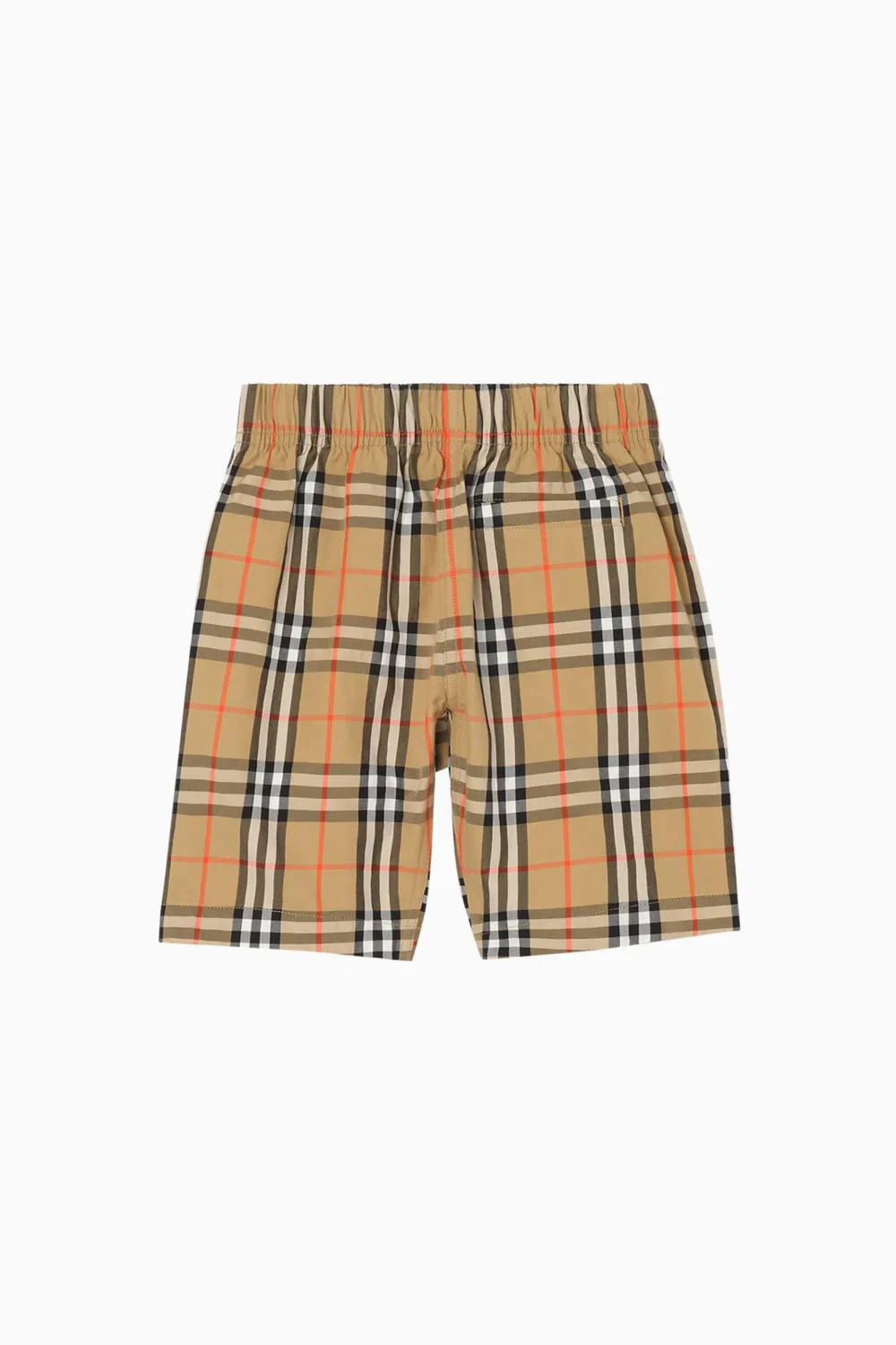 Шорты хлопковые Check Trent Burberry — фото 3