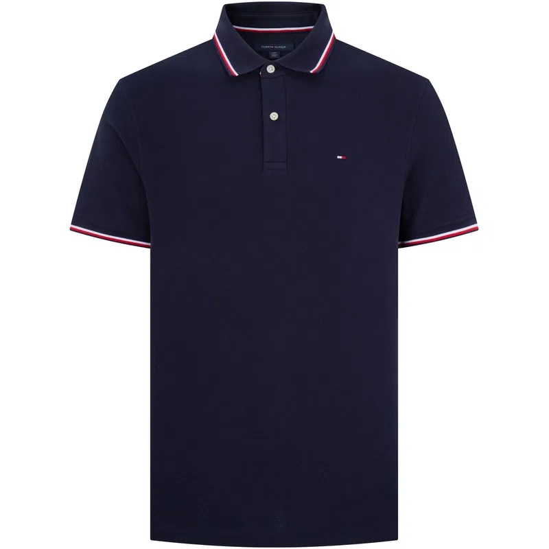 Поло мужское Midnight Dark Blue, Tommy Hilfiger, Midnight Dark Blue — фото 3
