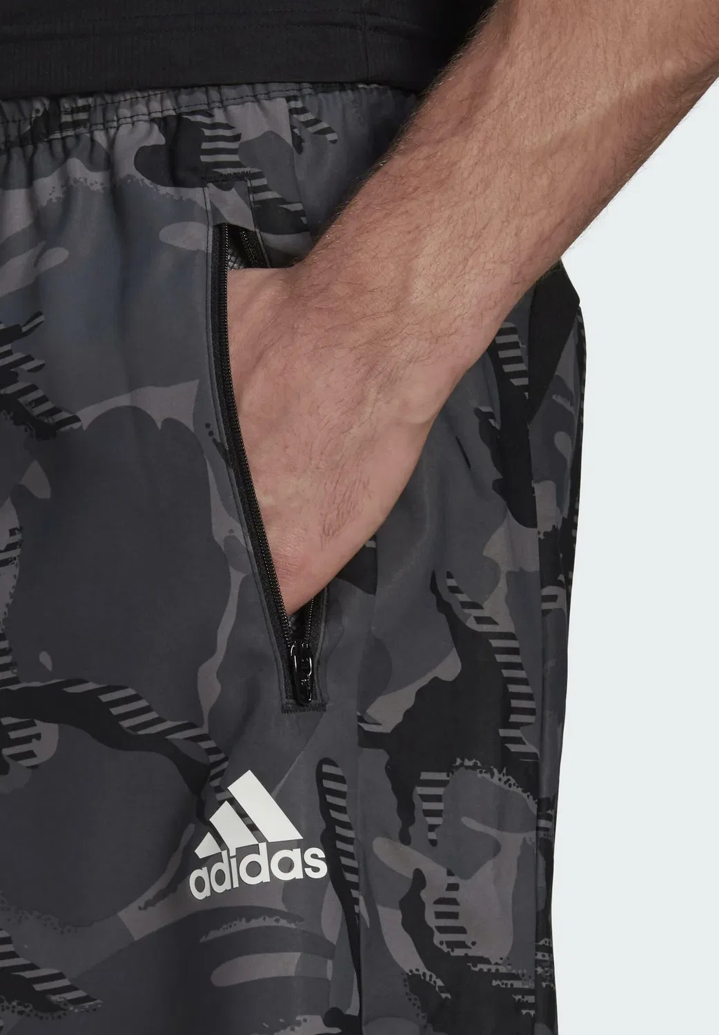 Aeroready - шорты Adidas Performance, Grey — фото 4