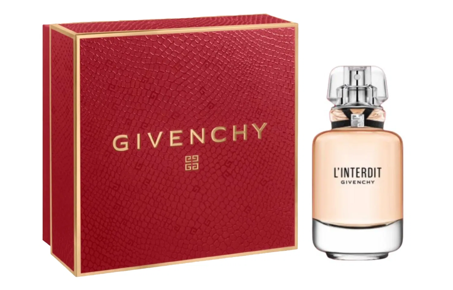 Женские духи L'Interdit Givenchy, 50 мл, Blush Red Scale Box Limited Edition, Givenchy, Red