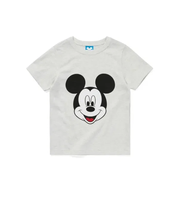 Футболка с принтом Mickey, Tnt_Mickey_Kids, Thisisneverthat, светло-серый