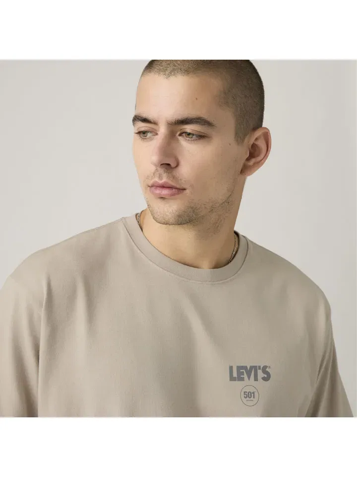 Рубашка большие размеры Levi'S, бежевый — фото 4