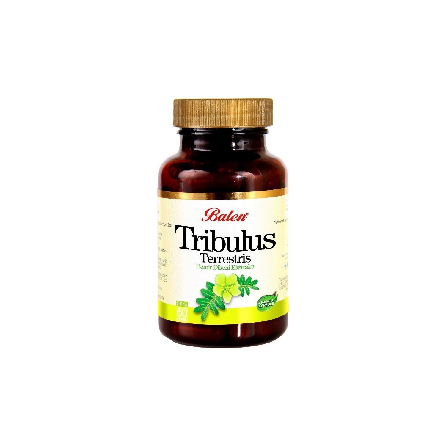 

Добавка Balen Tribulus Terrestris 500 мг, 60 капсул