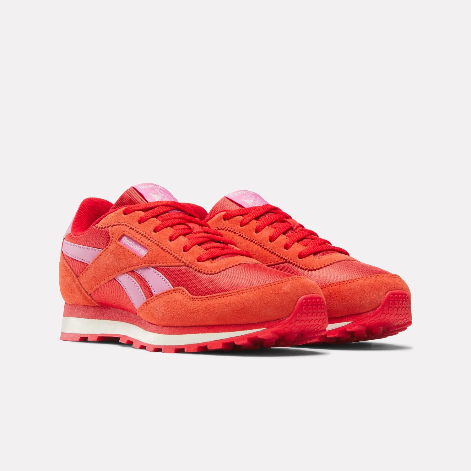 Детские кроссовки для девочек Reebok Classic AZ, Sportred Playfulpink Chalk — фото 3