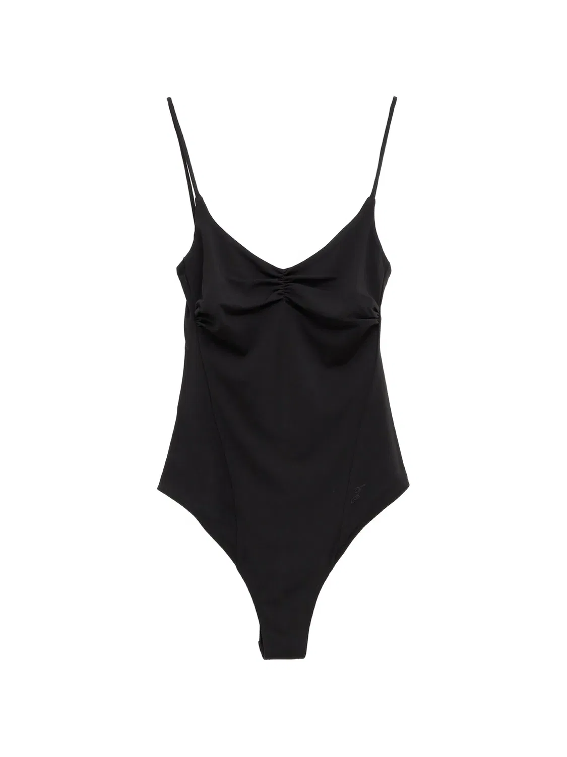 Боди The Pina черного цвета Jacquemus, черный
