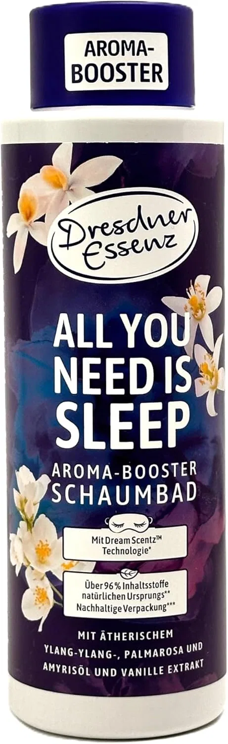 Пена для ванны Aroma Booster All You Need Is Sleep, Dresdner Essenz, 500 мл, Синий