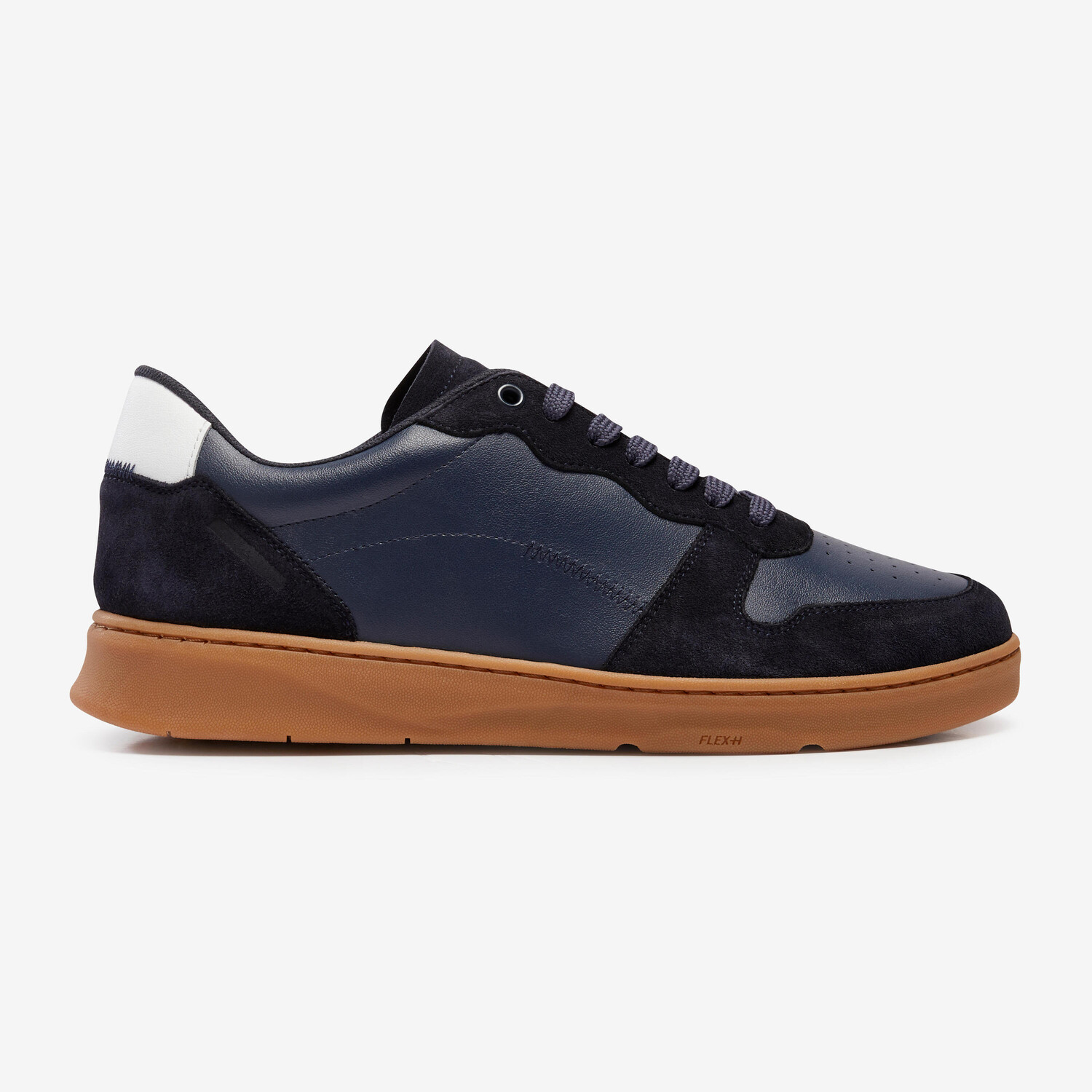 

Обувь для ходьбы City Sneaker Men - Walk Protect Leather синий KALENJI, темно-синий/коричневый